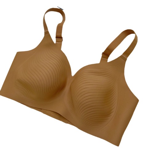 Spring and Summer New Vacuum Sense Mask Cup Bra for Women, One-Piece Side Lifting and Pulling Comfortable Breathable Innerwear for Women