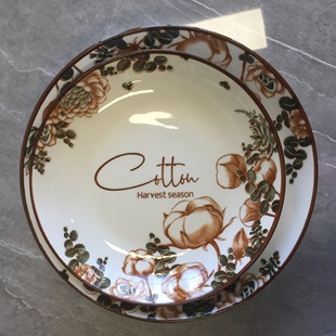 ľ�޻�ӡ���մɹ��P P���l 6-12Ӣ��deep plate  fruit plate