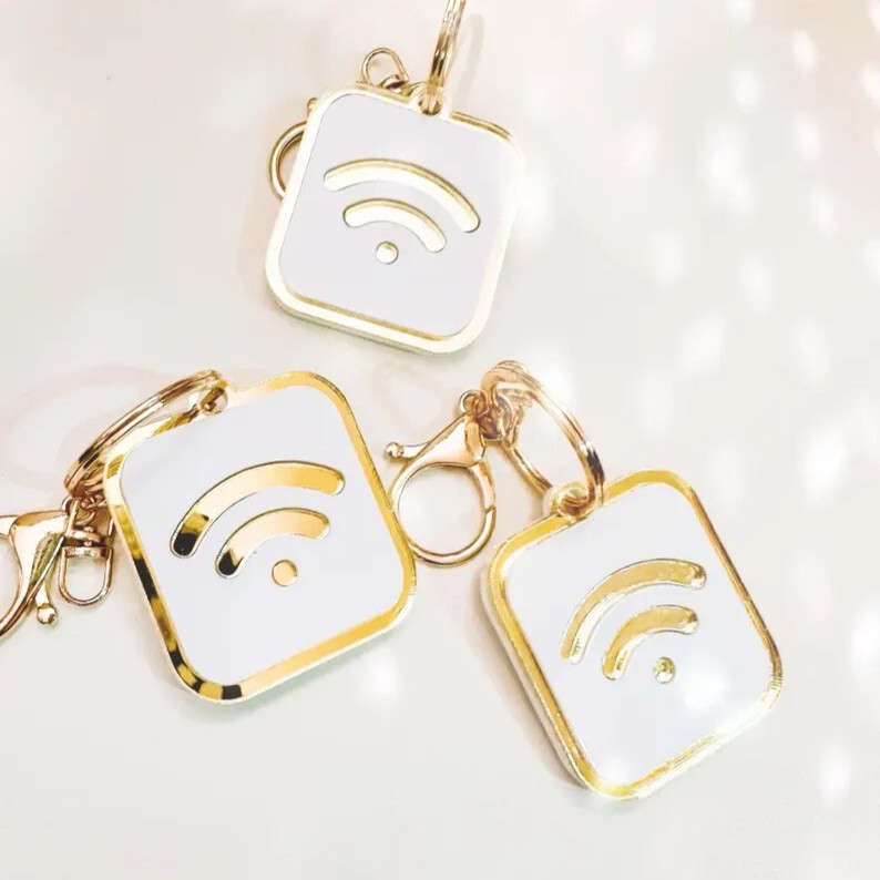 Wifi Website Logos, Domestic and International Social Media Team Logos, Icons, Ins, Fb, Tiktok, Nfc Keychains