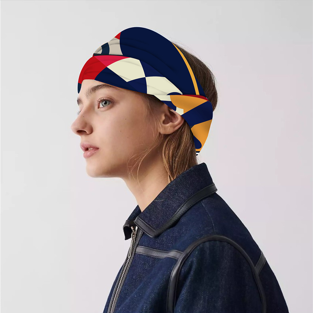 108g Weight Silk Scarf Classification Daily Occasion Human Pattern All Seasons Season Women's Gender Printing Design Casual Style Women's Casual Human Twill Printing Silk Scarf 2