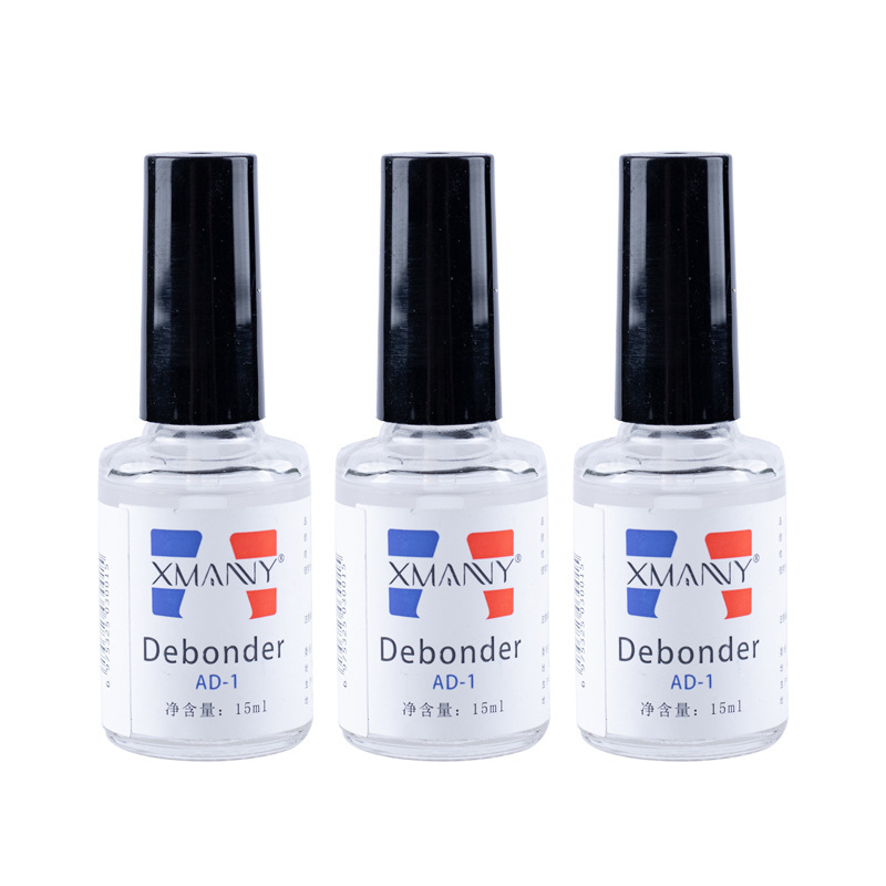 Glue Remover for Nail Art That Doesn'T Damage Nail Tips, Specialized Cleaning Agent for Nail Rhinestones, Nail Polish Remover Solution, Transparent