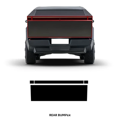 Protective Film for Tesla | Car paint protective film - trunk-tpu-transparent-protective-film-tesla-cybertruck