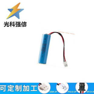 2.54Ʒ ER14505 14500 5̖ 3.6V�O��x��늳� �ԁ�ˮ��1800MAH
