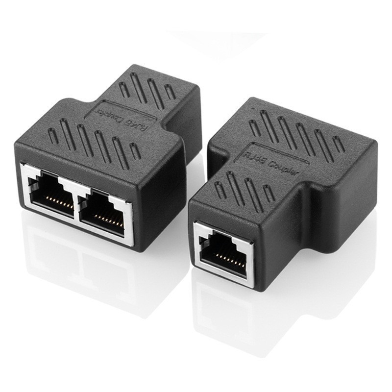 CAT6 RJ45һ�ֶ�ת��ͷ�ֽ�������ͨ������ͨ8P8 C������ͨ ����