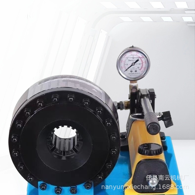 Manual pequeño tubo de acero máquina de compresión hidráulica máquina de compresión de tubo de compresión portátil máquina de compresión de ranura máquina de compresión de tubo de goma equipo