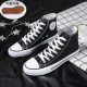 Spring high-top canvas shoes men's shoes all-match all-black classic shoes men's breathable student casual shoes wholesale