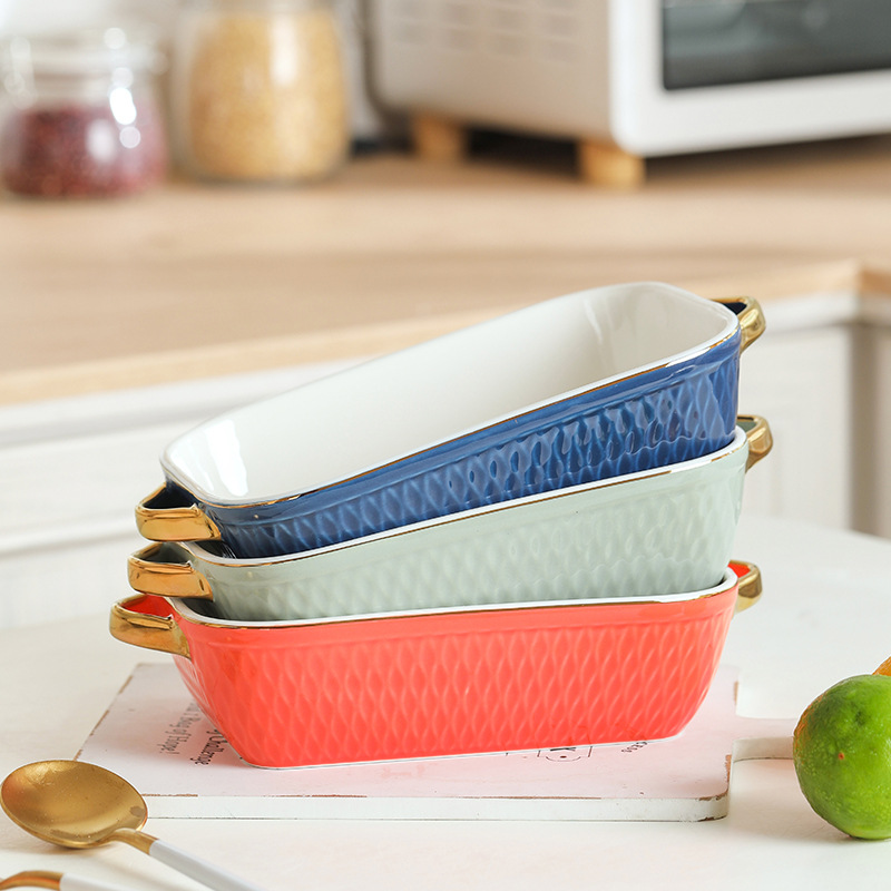Nordic tableware Creative Cheese Baked Rice Disk Caudi West Food…