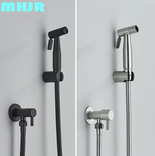 304不锈钢增压喷枪批发净身妇洗器套装浴室洗澡手持洁身器冲洗器