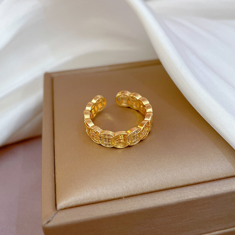 Partnerring Damen, Verstellbarer Luxus Designer Ring Mode_voghion.com