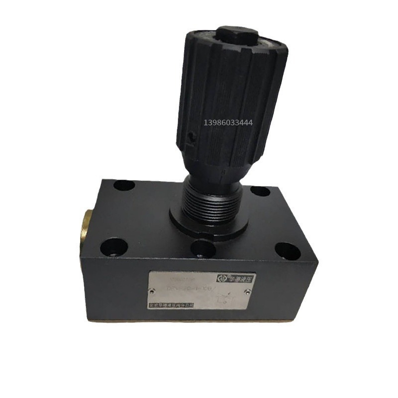 板式单向节流截止阀DRVP8-1-10B DVP8-1-10B 华德液压阀