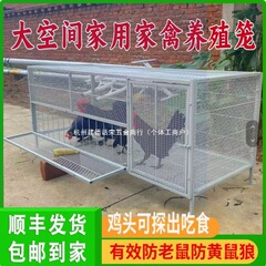 鸡笼家用室外饲养笼防鼠黄鼠狼防雨加密加厚鸭兔芦丁鸡养殖笼子