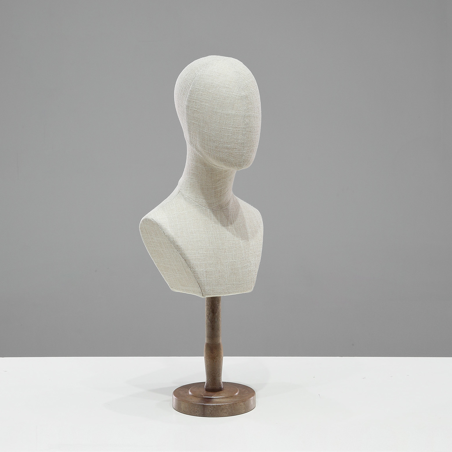 Cabeza de mujer vacía marco de desarrollo sombrero bufandas espuma de espuma de ventana accesorios de visualización de pin fotógrafo base de banda de cabeza image 18