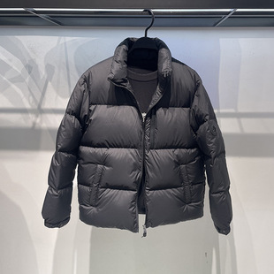 Men's down Jacket 2025 New Winter Short Style Stand Collar Thickened Black Casual Duck down Puffer Jacket Couple Coat