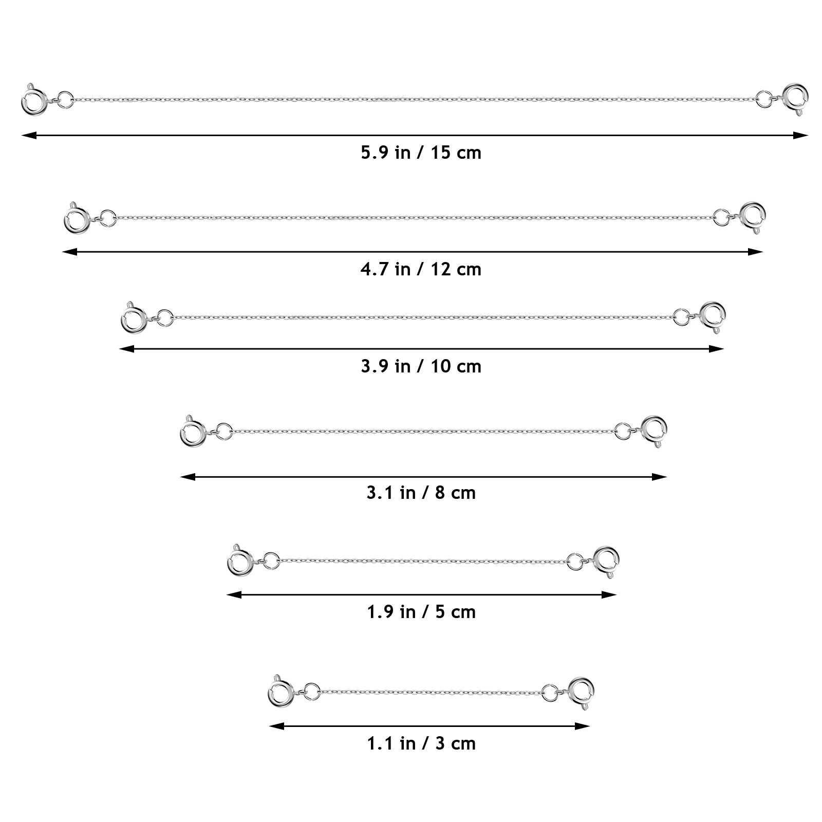 DIY joyería accesorios de conexión traje bola cilíndrica imán hebilla langosta hebilla anillo cerrado pulsera cola clip de cadena image 13