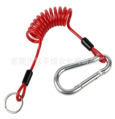 Amazon горячая Распродажа 6-футовый разделительный переключатель для прицепа/буксира 12 В постоянного тока пружинный трос 6 футов кабель