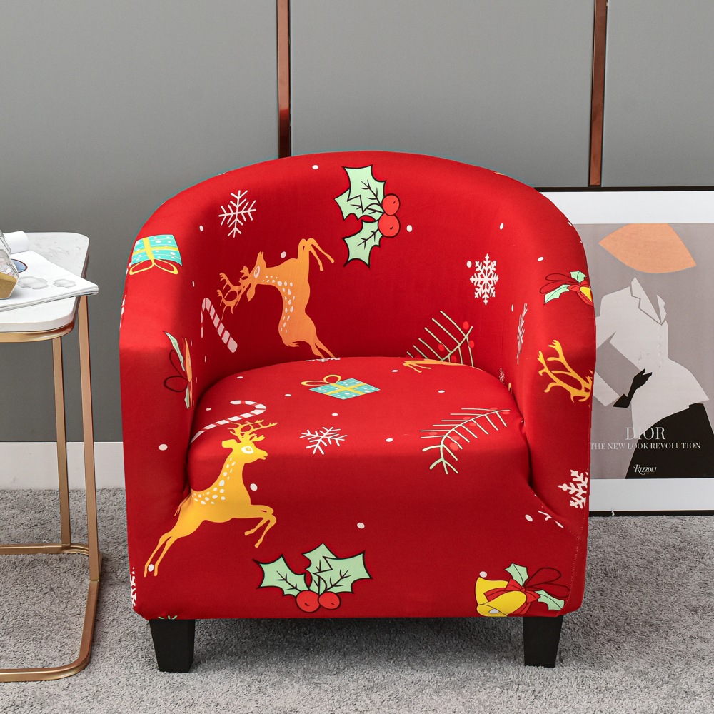 El Comercio exterior transfronterizo Silla de Bar cubierta semicírculo sofá cubierta transfronteriza sola bañera sofá cubierta