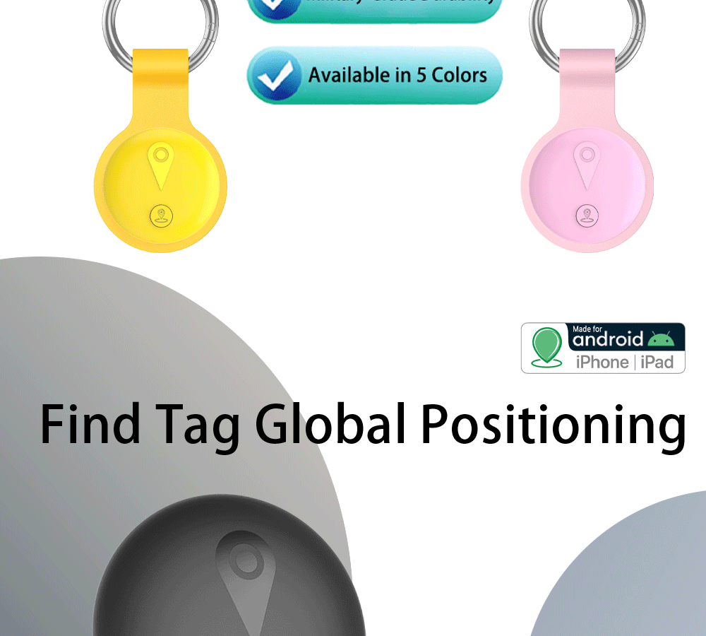 Factory Direct Android HarmonyOS iOS Universal Positioning AirTag Elderly Children Car Pet Anti-Loss Tracker