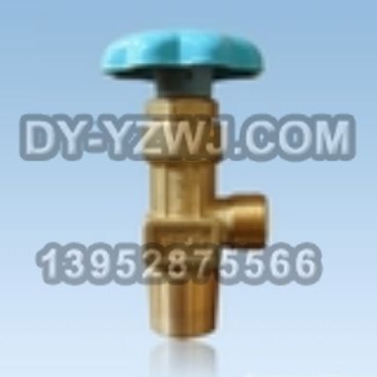 厂家直销QF-2C氧气阀及连接片 黄铜气瓶角阀阀门 氧气阀门