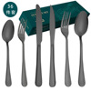 Dessert set, spoon stainless steel, tableware, suitable for import, 36 pieces