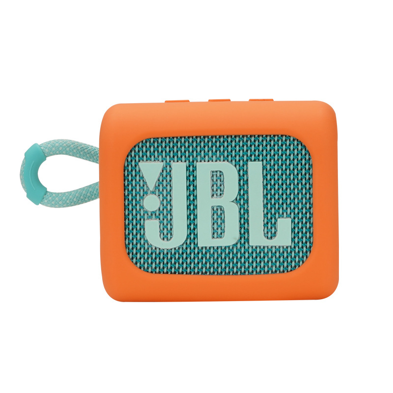 Bolsa de almacenamiento de altavoz aplicable GO3 caja de almacenamiento de silicona bolsa portátil JBL go3 funda protectora bolsa de almacenamiento de audio