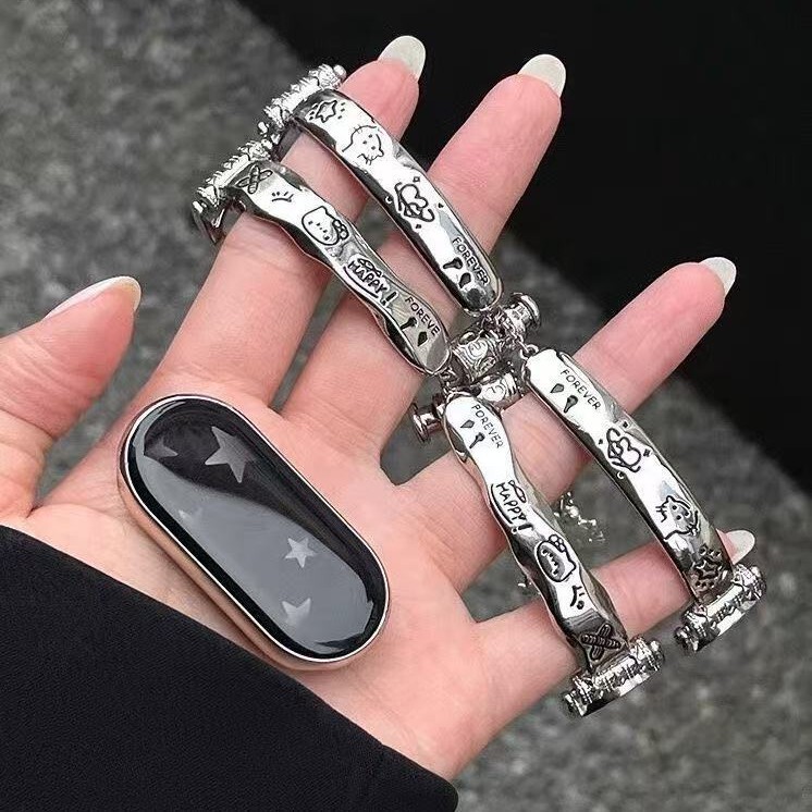 New Kt Cat Bracelet Strap Suitable for Apple Watch iWatch 10Th Generation Women's Iwatch9 Bracelet Summer New Kt Cat Bracelet Strap Suitable for Apple Watch iWatch 10Th Generation Women's Iwatch9 Bracelet Summer