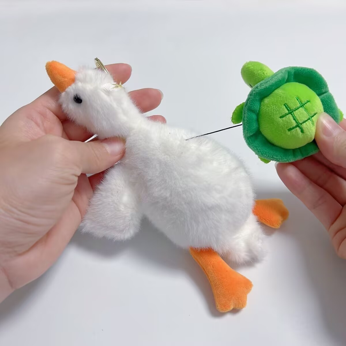 뒤 거위 거북이 배낭