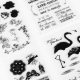 Silicone transparent seal retro icon office diary stamp DIY photo album card decoration hand account material wholesale