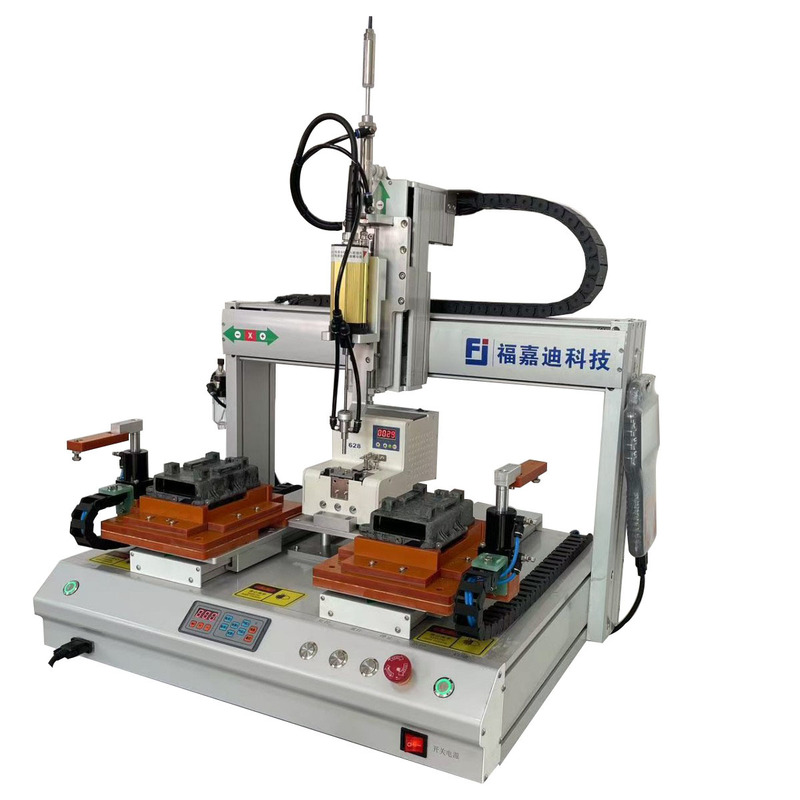 1.0 Second Per Piece! Dual-Station Adsorption-Type Automatic Screw Locking Machine, High Speed and Efficiency, Replaces Manual Labor, Saves Costs