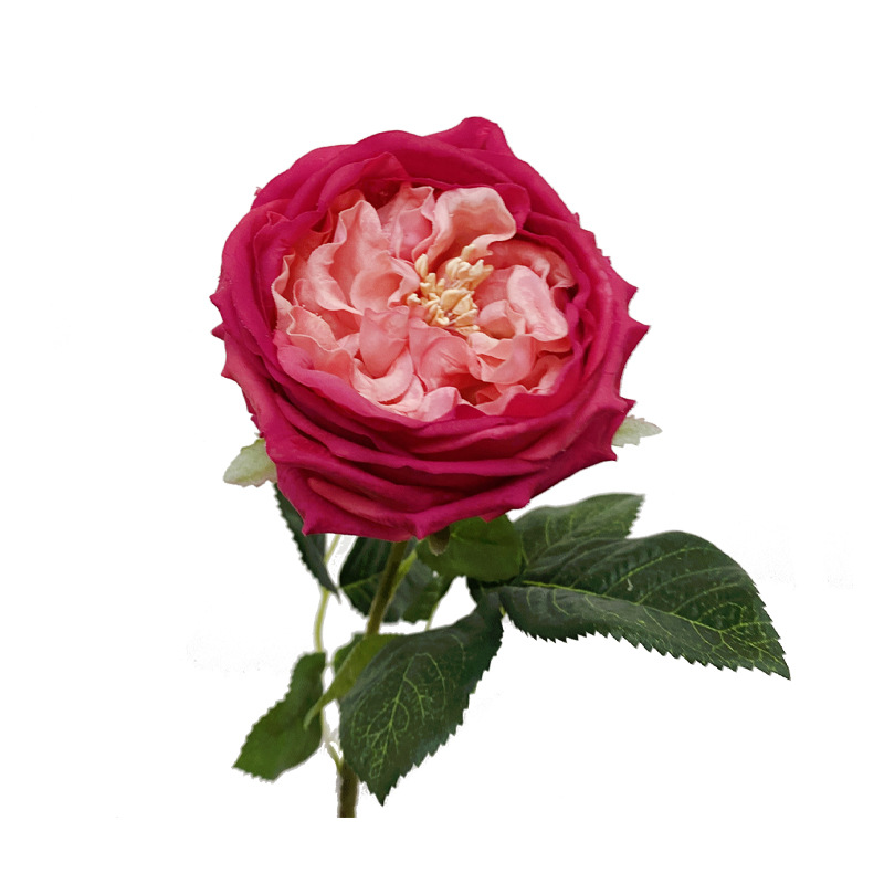 Siente artificial hidratante atin Rose Bud Core Rose temporada accesorios de tiro flor falsa planta decorativa flor falsa
