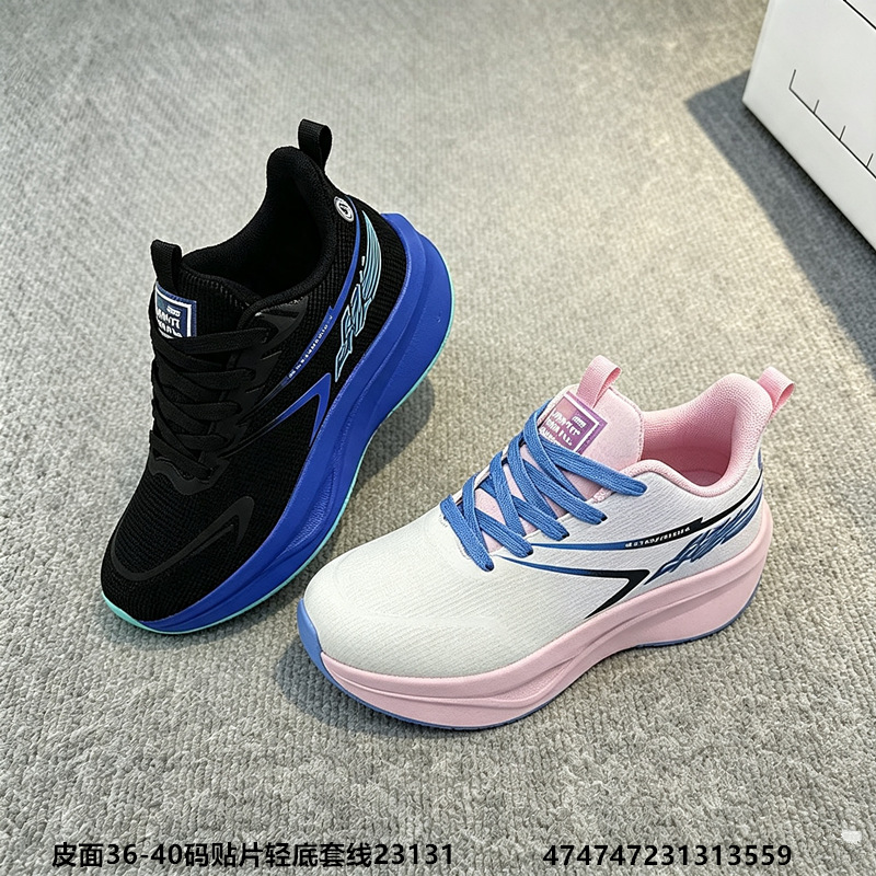 Nuevos zapatos de cuero impermeables y transpirables para hombres zapatos deportivos casuales de moda para hombres con suela suave y ligera zapatos de carrera