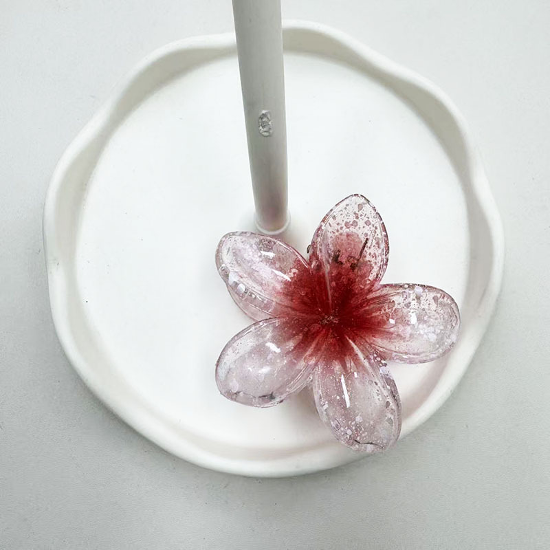 8cm 스노우플레이크 레드