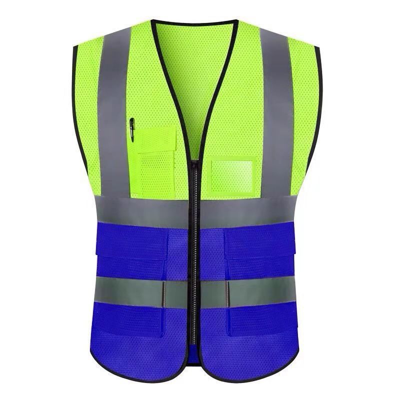 Trajes reflectantes chaleco de seguridad construcción de ingeniería de chaleco de impresión personalizada tráfico nocturno ropa de trabajo reflectante exterior