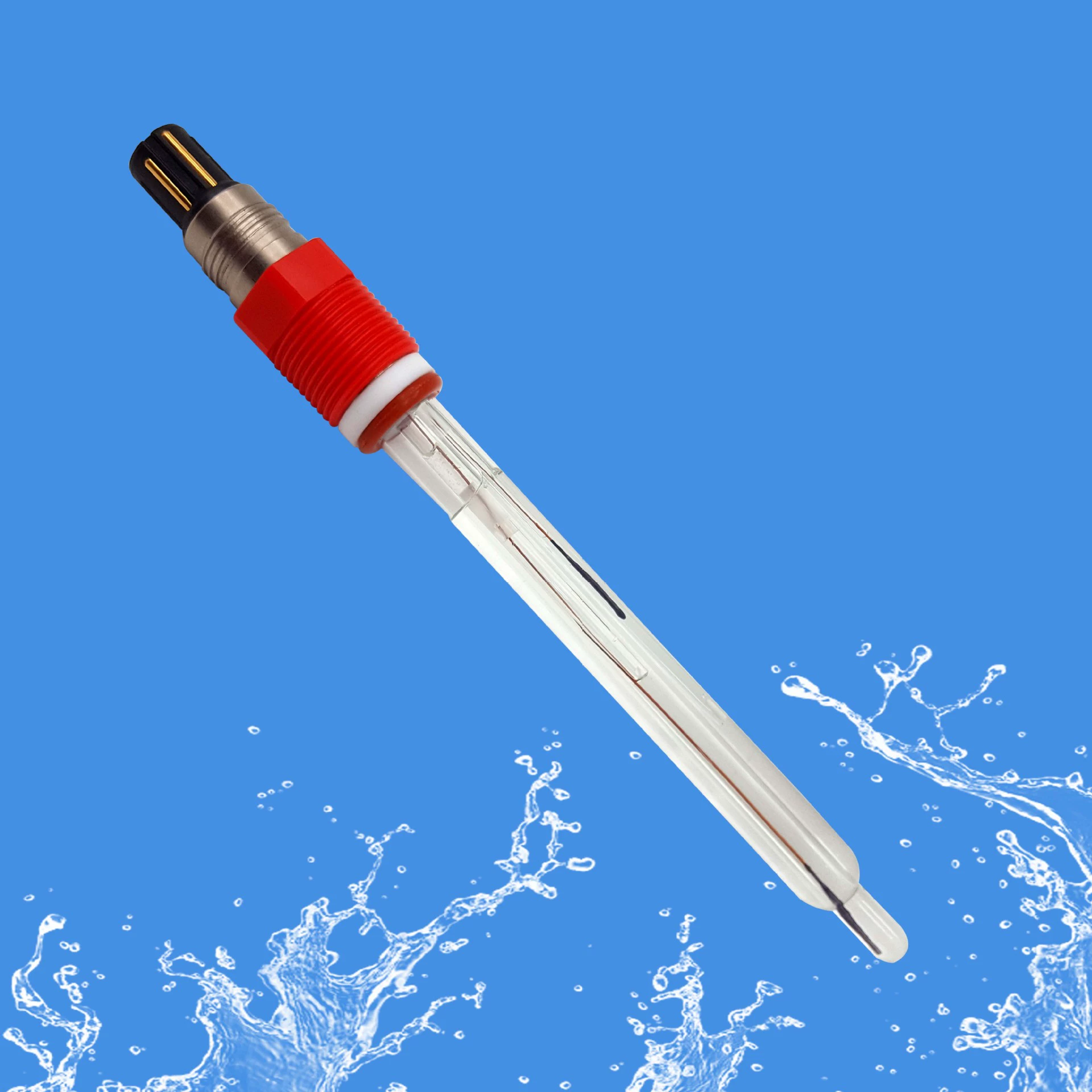 (Прямые продажи с фабрики) Высокотемпературная стерилизация PH-электрод Высокотемпературный зонд Высокотемпературный датчик PH