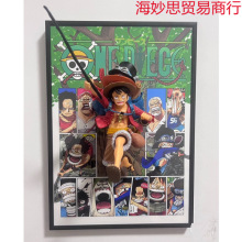 冲出漫画帽路飞海贼王三兄弟立体挂画艾斯萨博模型动漫周边装饰