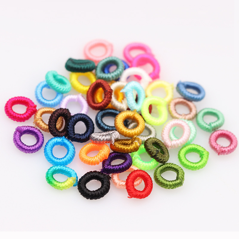 Pineapple knot coil DIY hand woven 6mm wreaths all small winding bracelet lanyard spacer Accessories Wholesale