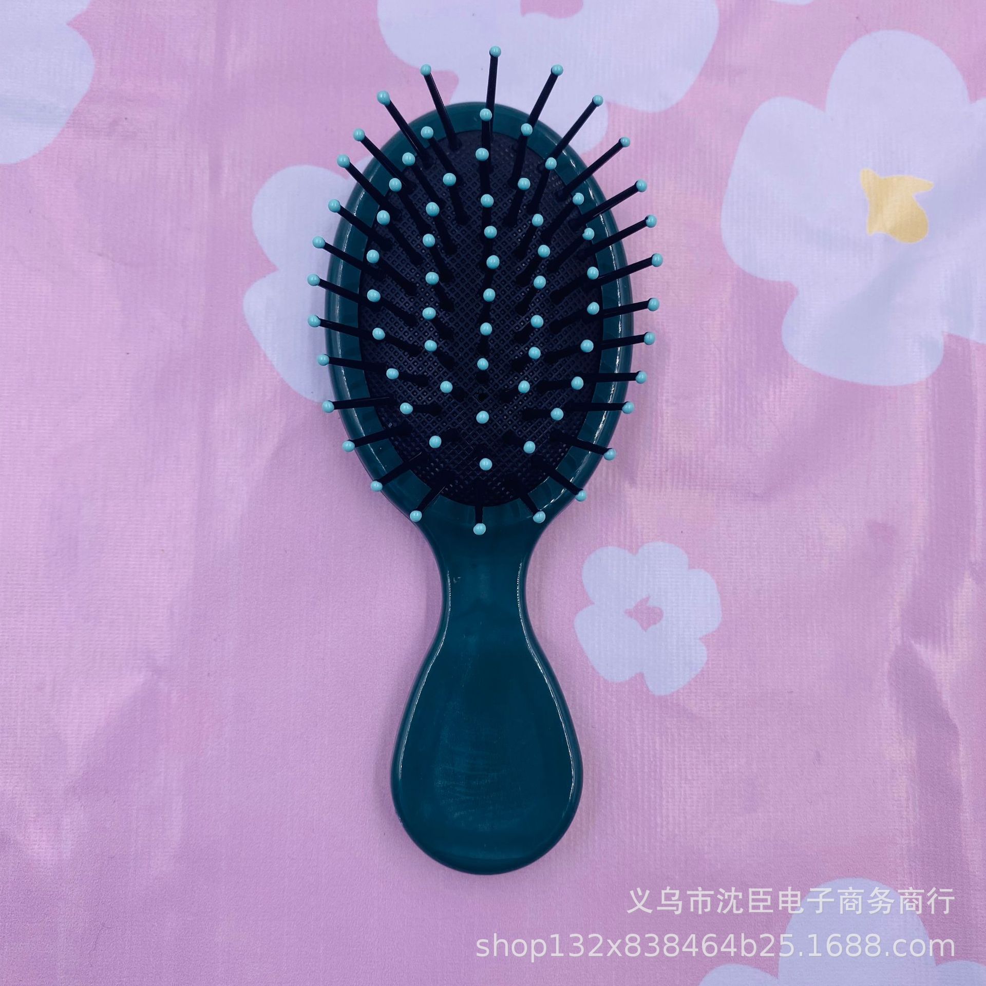 Nuevo color macaron cojín de aire peine airbag masaje peine lindo pelo liso plegable crema pegamento portátil peine color caramelo