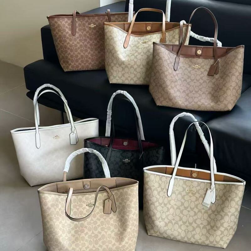 Koujia City33 Tote Bag High Quality Women's Bag Presbyopic Shopping Bag Large Capacity Satchel Shoulder Bag Mother Tote
