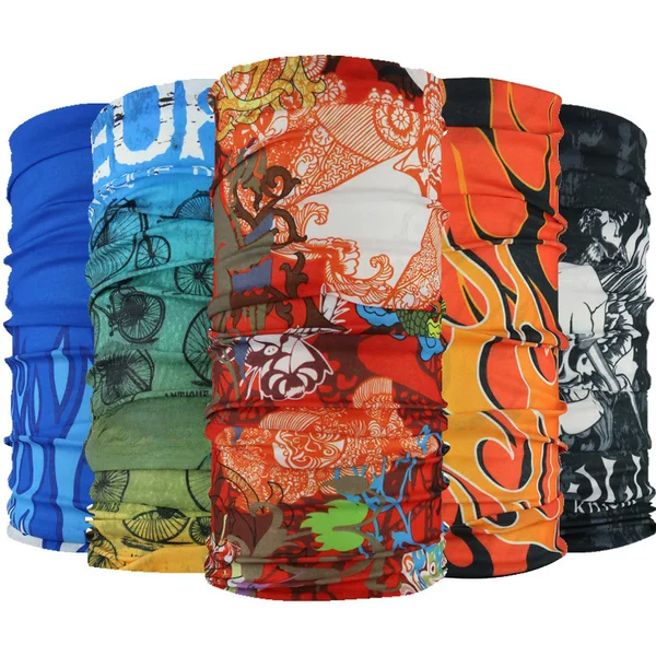Outdoor Sunscreen Riding Magic Headscarf European and American Printed Ghost Head Multifunctional Scarf Skull Mask Varied Magic Towel