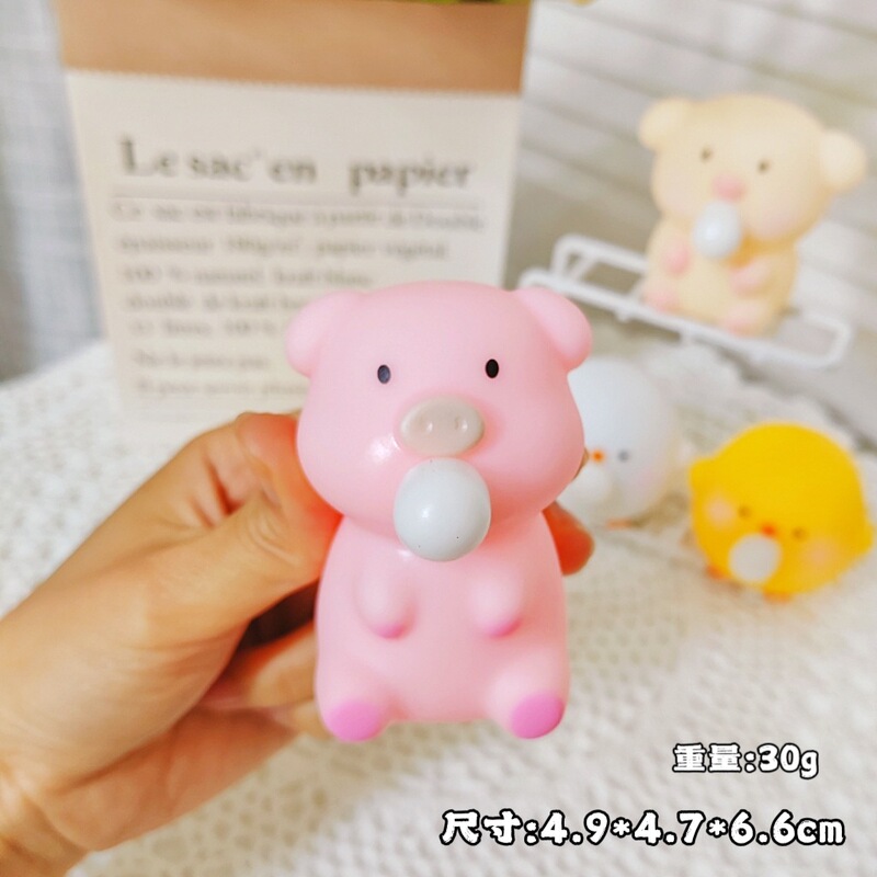 カピバラバブルピンチ減圧おもちゃかわいいルビーバブルペンダントキーホルダープッシュギフト|undefined