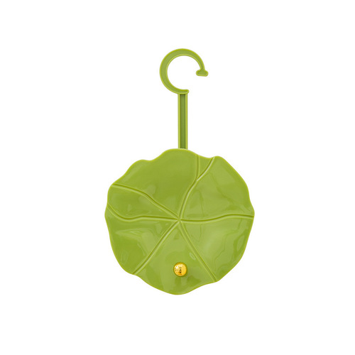 Hanging hat storage rack hanger hook storage artifact behind the door without punching wall hanging rack cross-border lotus leaf coat rack