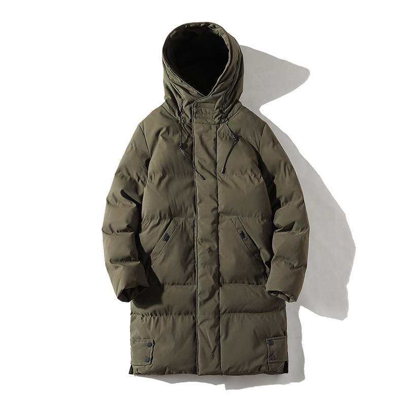 Long winter warm down jacket