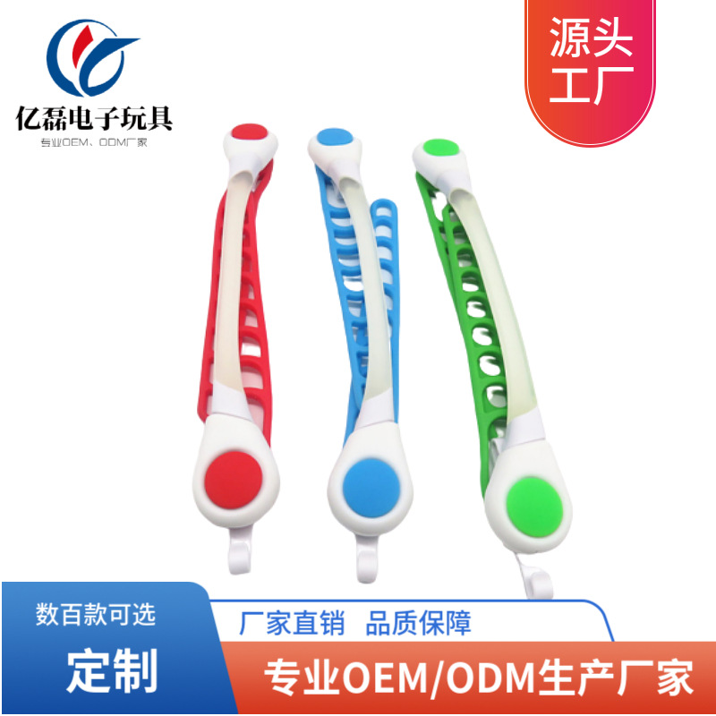 工厂直销 跨境货源 led发光自行车灯夹 硅胶绑带 灵活便捷 可定制|ms