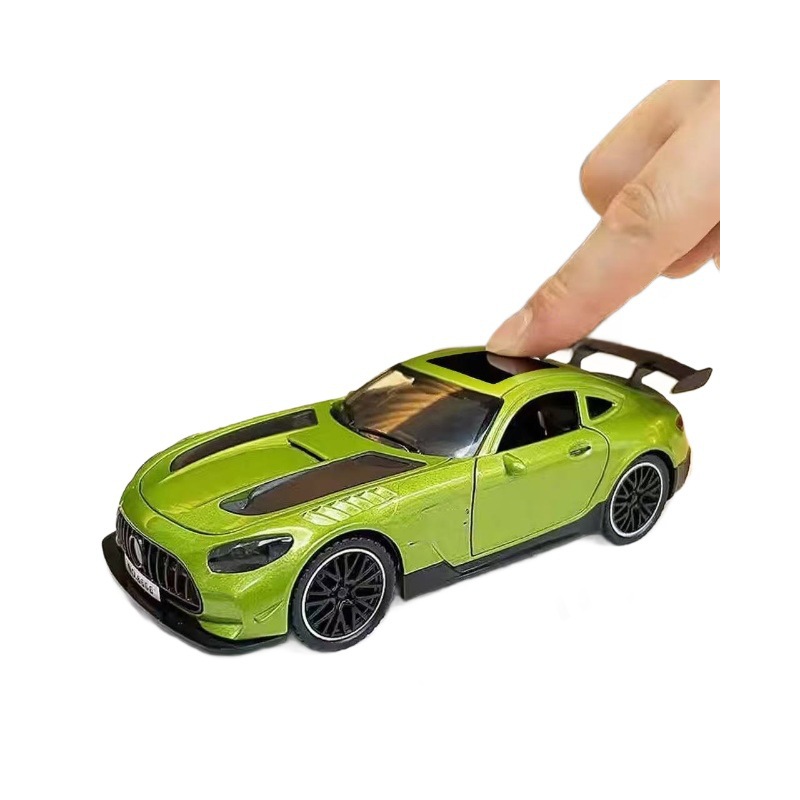 Mercedes-Benz GTR Porsche Lamborghini McLaren modelo de automóvil de aleación simulación de carreras adornos colecciones de regalos de automóviles