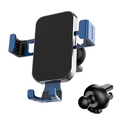 Car phone holder – Navigation Support Stand Manufacturer - yc12-mirror-gravity-bracket-blue