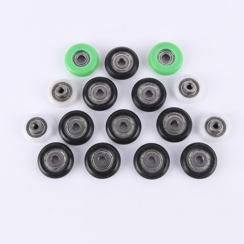 厂家供应滑轮配件 门窗帐篷移动轮 POM滑轮规格多样量大从优