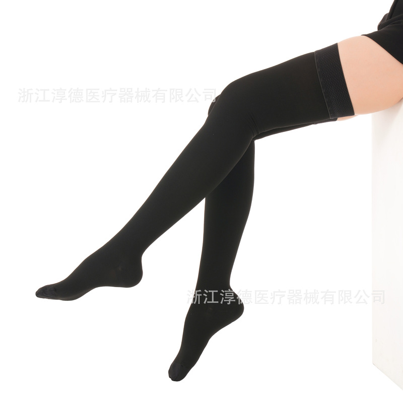压力袜长筒一二级静用级弹力袜曲涨脉压缩袜医筋脉跨境小腿袜曲张|undefined