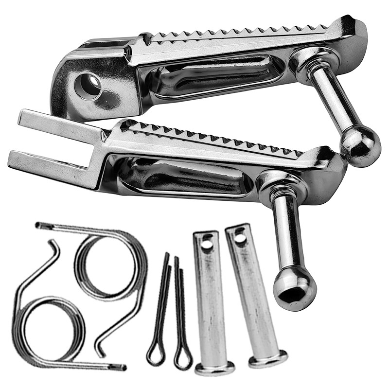 Motorcycle Accessories Suitable for Yamaha Yzf1000 R1R6 R25 R3 Mt07/09Fz1 Front Footrests Left and Right