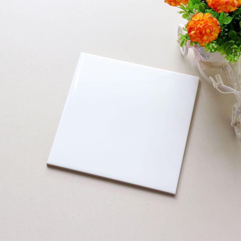 200*200 flat bright matte white rice white wall tiles Nordic ins small square kitchen bathroom tiles 200*200 flat bright matte white rice white wall tiles Nordic ins small square kitchen bathroom tiles