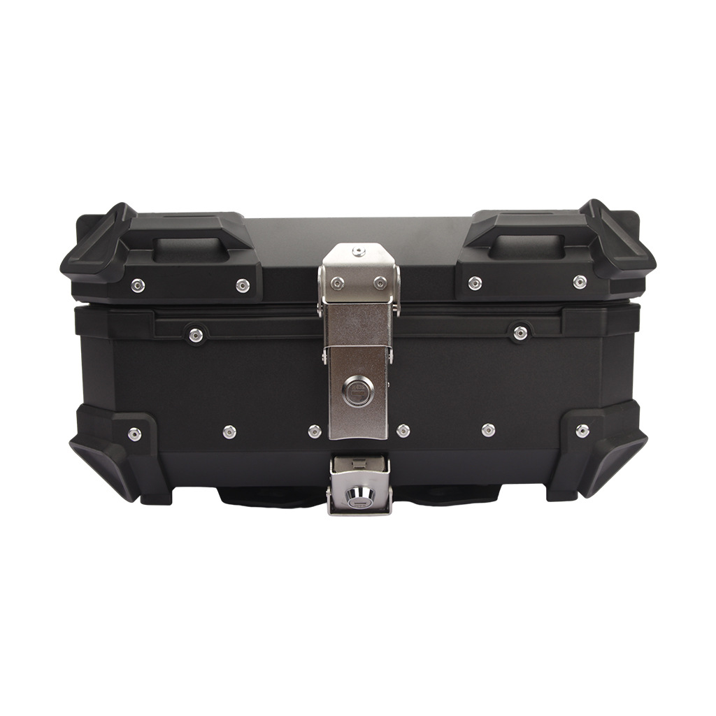 Electric Motorcycle Aluminum Alloy Rear Trunk 25L Capacity Neutral Waterproof Quick Release Electric Scooter Tail Box