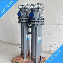 LVDA虑达过滤 衬氟单袋式过滤器 壳体CS碳钢 不锈钢内防腐喷涂F40